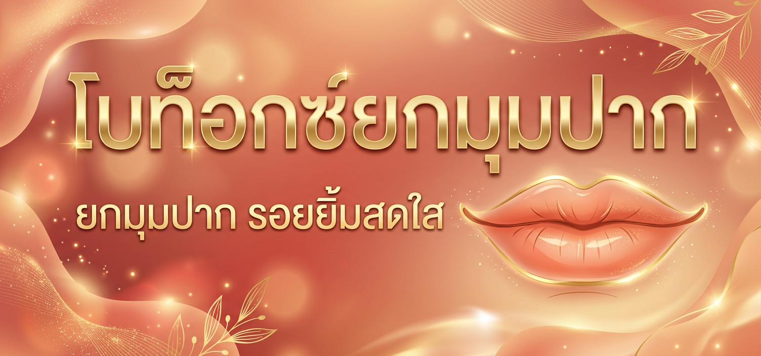 โบท็อกซ์ยกมุมปาก